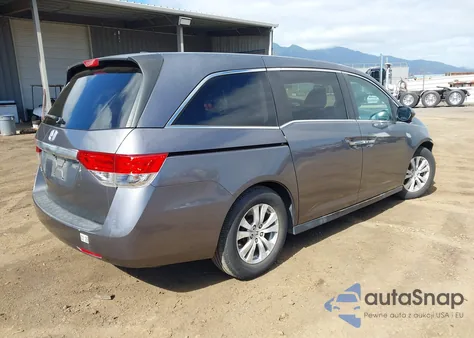 2015 Honda Odyssey Ex-L из США, поврежденный, VIN 5FNRL5H68FB037568